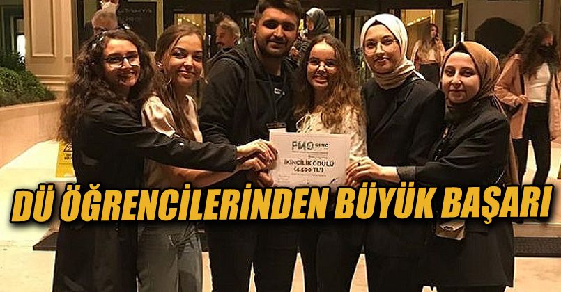 DÜ Öğrencilerinden Büyük Başarı