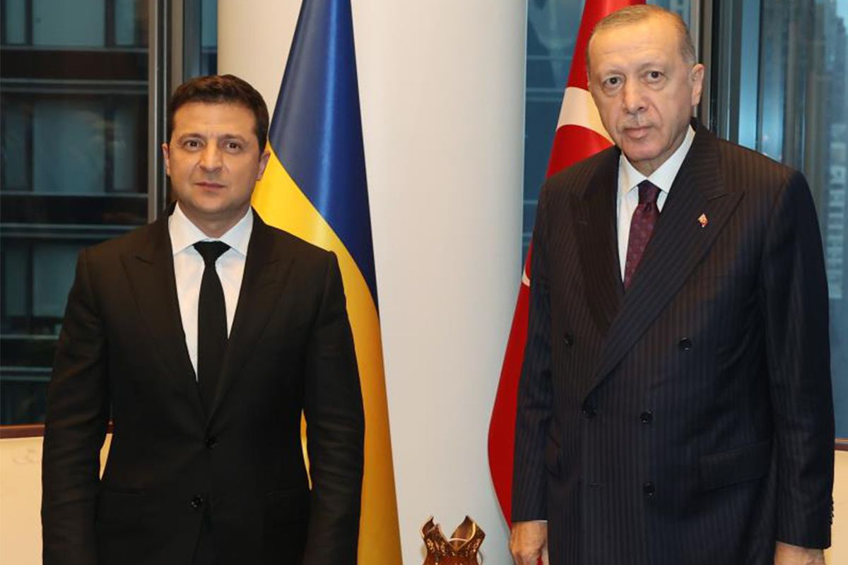 Cumhurbaşkanı Erdoğan, Ukrayna Devlet Başkanı ile görüştü