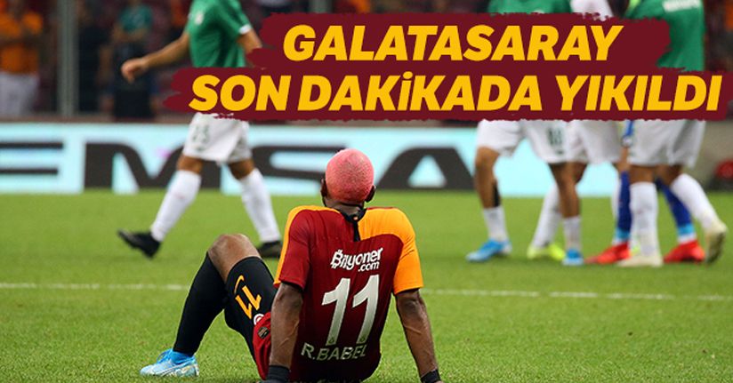 Galatasaray 1 - Konyaspor 1 