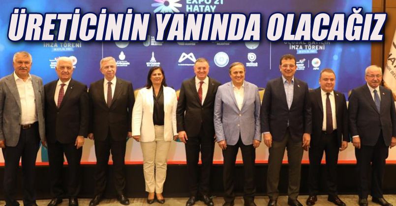 CHP’li büyükşehir belediye başkanlarından ortak bildirge