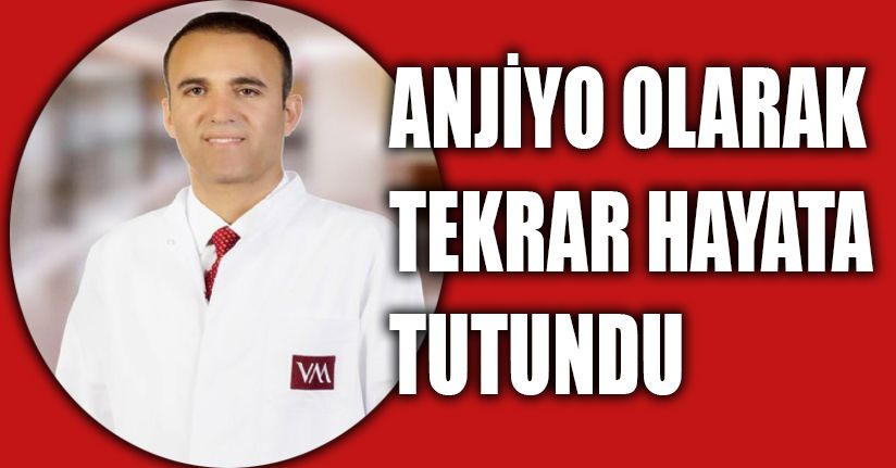 12 günlük bebek anjiyo ile hayata tutundu 