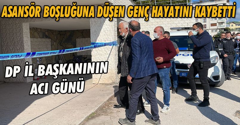 Asansör Boşluğuna Düşen Genç Hayatını Kaybetti