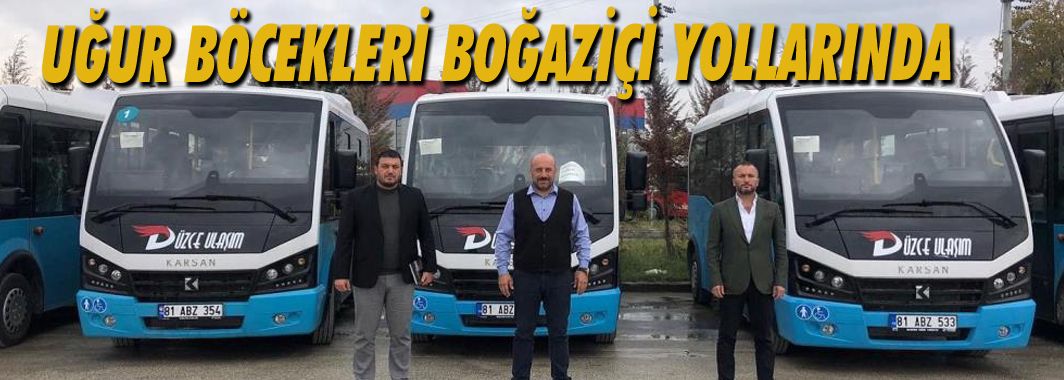 Boğaziçi Hattına Yeni Otobüsler Geldi