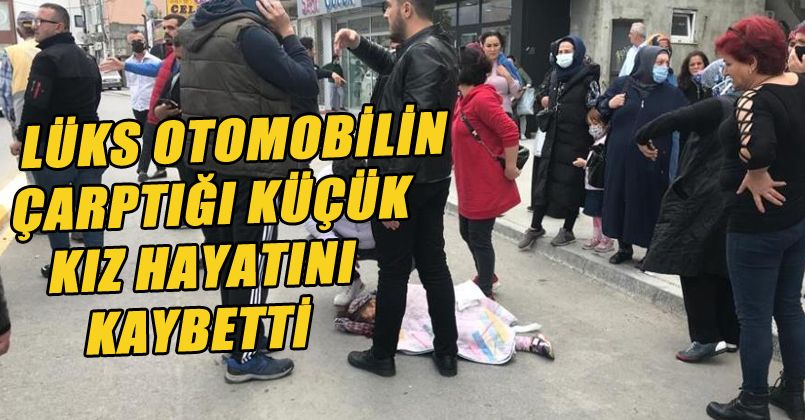 Oyun oynarken yola atlayan kız çocuğuna otomobil çarptı