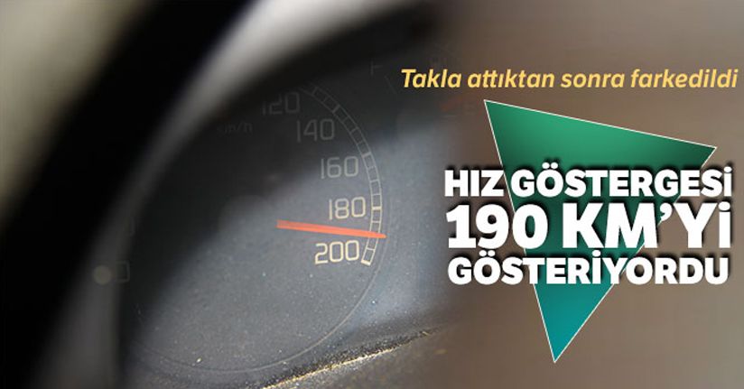 Hız göstergesi 190 Km'de takılı kaldı, 4 kişi yaralandı