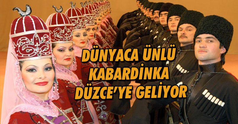 Dünyaca ünlü Kabardinka Düzce’ye geliyor