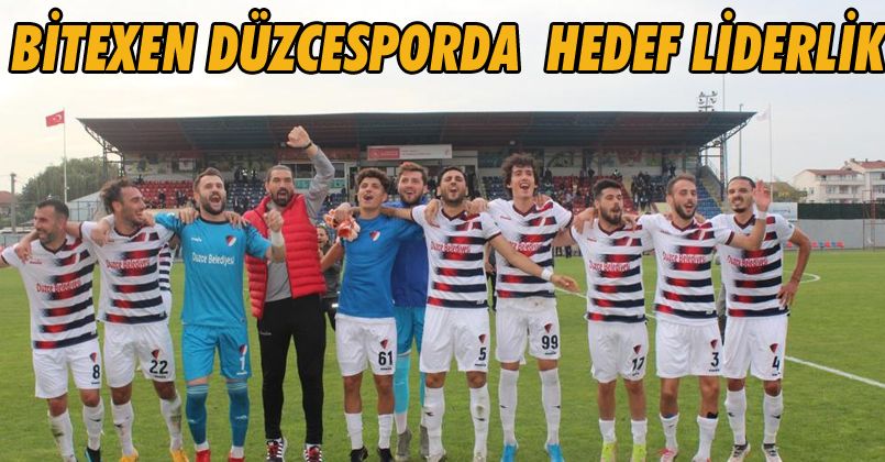 Bitexen Düzcespor Zirveye Ortak