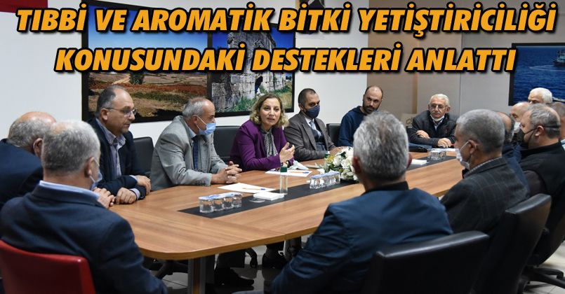 Rektör Çakar, Tıbbi ve Aromatik Bitki Yetiştiriciliği Konusundaki Destekleri Anlattı