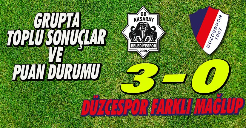 Bitexen Düzcespor Farklı Mağlup