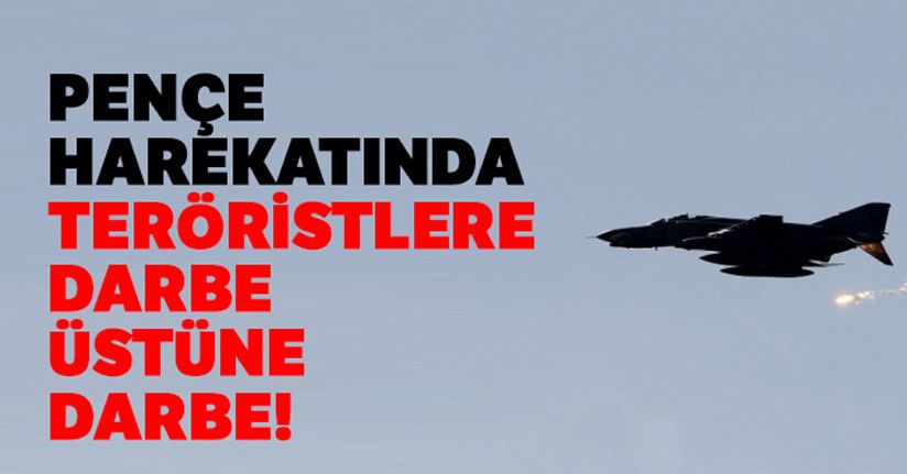 Pençe Harekatında 9 PKK'lı terörist daha etkisiz hale getirildi