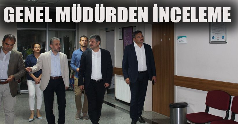 Genel müdürden Kaynaşlı’da inceleme 