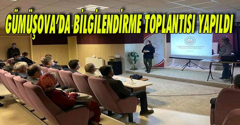 Gümüşova’da Bilgilendirme Toplantısı Yapıldı