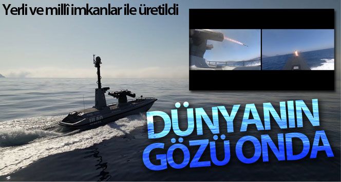 Dünyanın gözü insansız deniz aracı ULAQ-SİDA'da