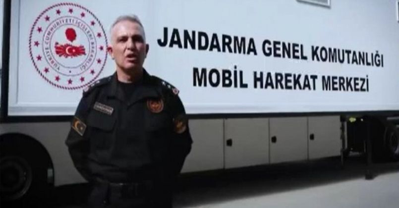 İçişleri Bakanlığı, 'Jandarma Genel Komutanlığı Mobil Harekat Merkezi'ni tanıttı