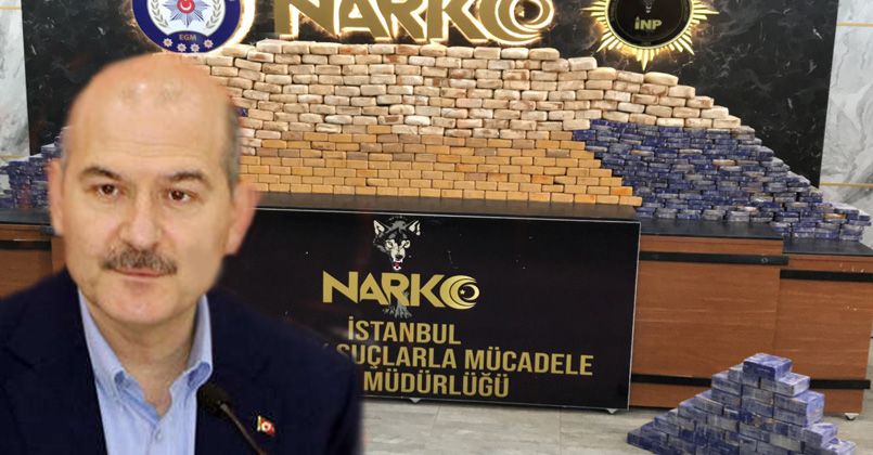 Bakan Soylu duyurmuştu, dev uyuşturucu operasyonu kamerada
