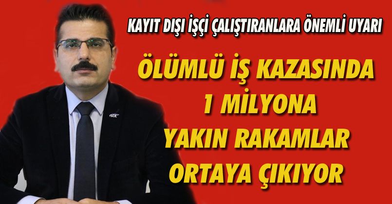 Kayıt dışı işçi çalıştıranlara önemli uyarı