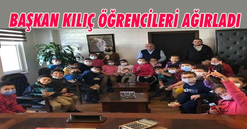 Başkan Kılıç Öğrencileri Ağırladı