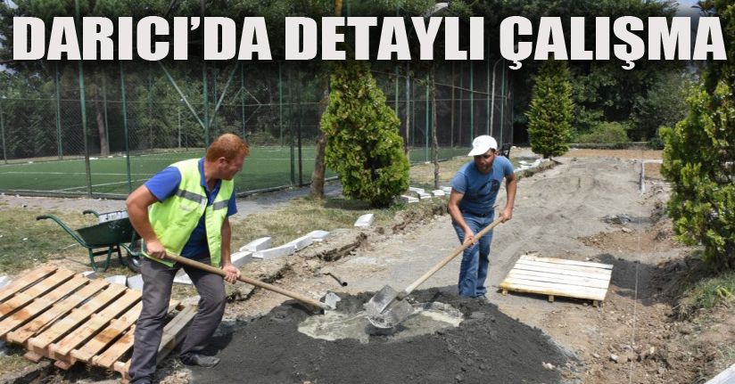 Darıcı Parkı Yenileniyor