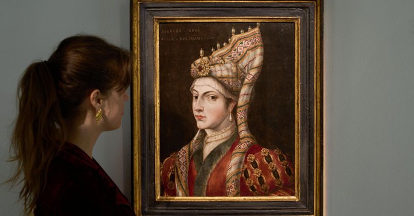 İngiltere'deki müzayedede Hürrem Sultan Portresi 126 bin pounda alıcı buldu