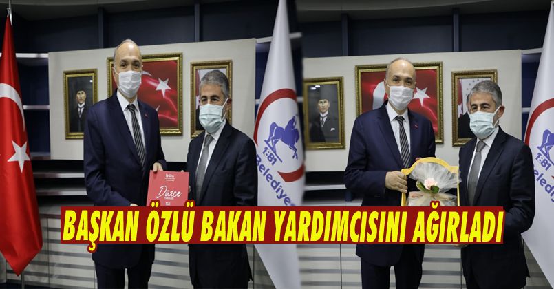 Başkan Özlü, Bakan Yardımcısını Ağırladı
