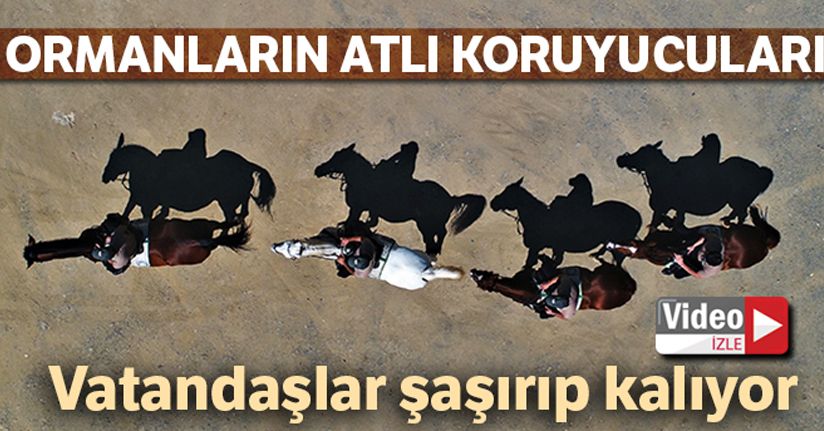 Ormanların atlı koruyucuları