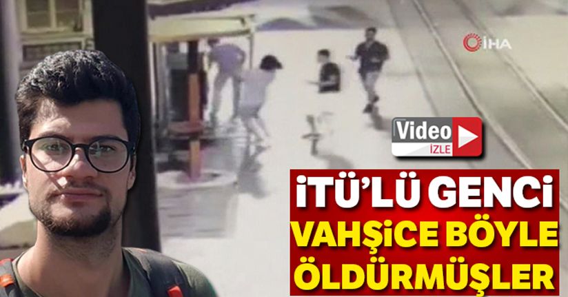 İTÜ mezunu gencin bıçaklandığı ve zanlıların kaçış anları ortaya çıktı