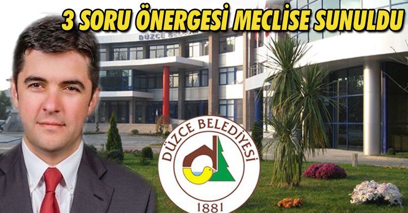 İyi Parti'den Meclise 3 Soru Önergesi