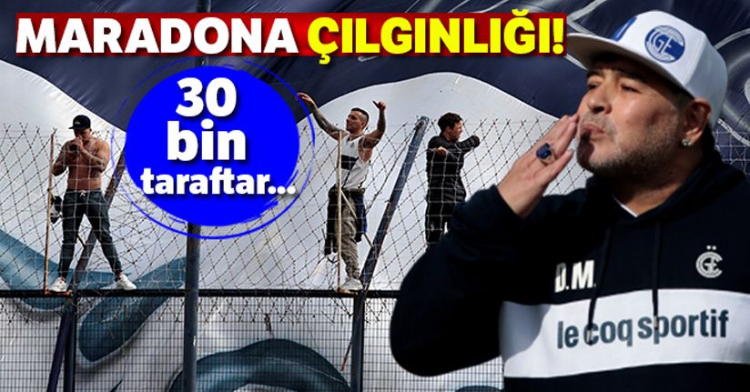 Arjantin'de Maradona çılgınlığı!