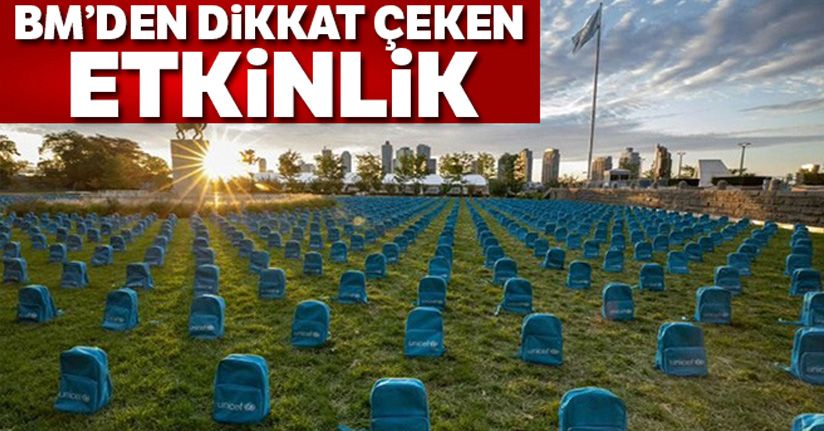 3 bin 758 okul çantası mezar oldu