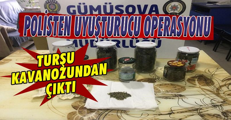 Polisten Uyuşturucu Operasyonu