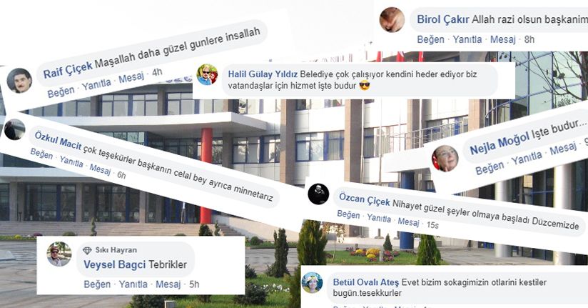 Memnuniyet Sosyal Medyaya yansıdı