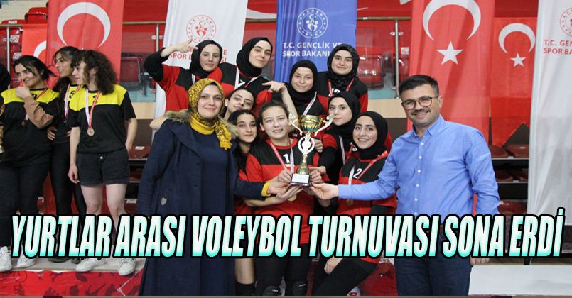 Yurtlar Arası Voleybol Turnuvası Sona Erdi