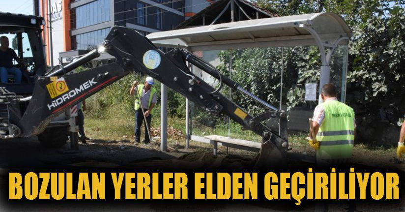 Onarım Çalışmaları Sürüyor