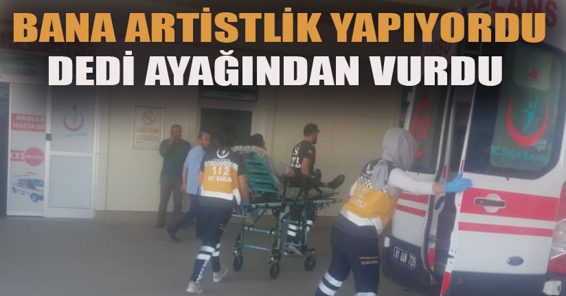 Gümüşova'da 1 Kişi Silahla Vuruldu