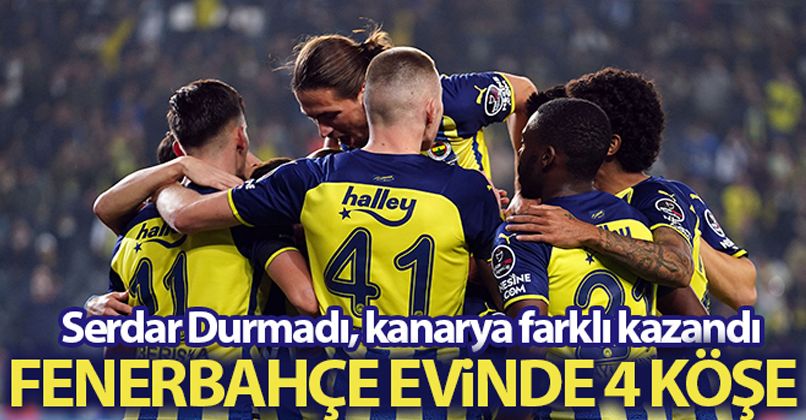 Fenerbahçe evinde dört köşe