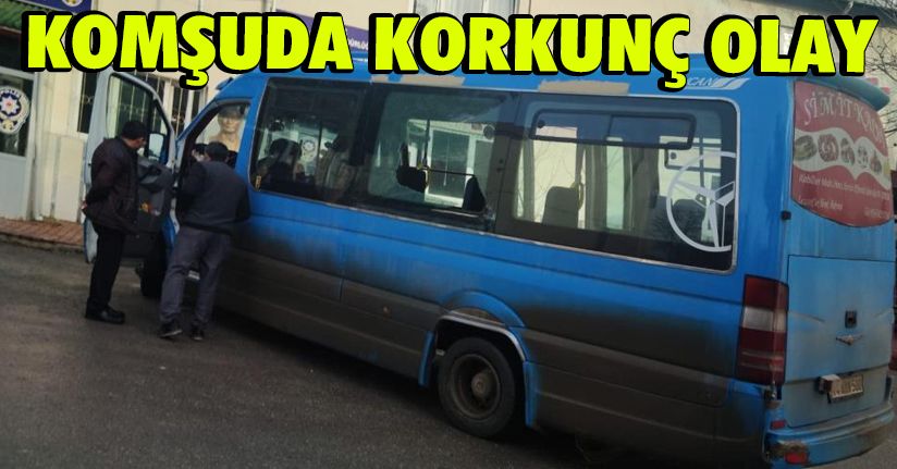 13 öğrencinin bulunduğu dolmuşa silahlı saldırı