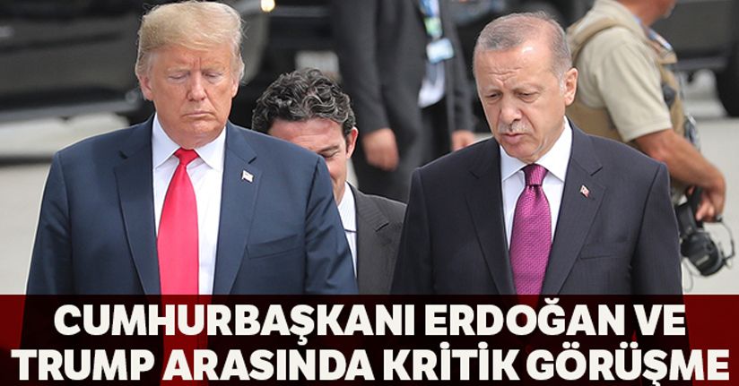 Cumhurbaşkanı Erdoğan, Trump'la telefonda görüştü