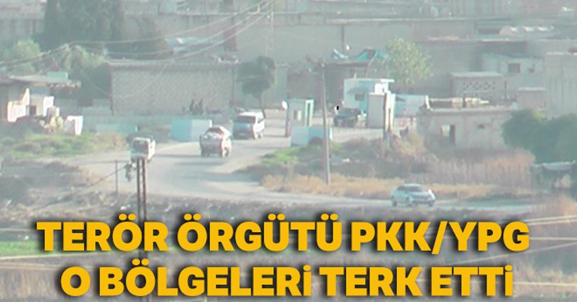 PKK/PYD terör örgütü Rasulayn'da kontrol noktalarından çekildi