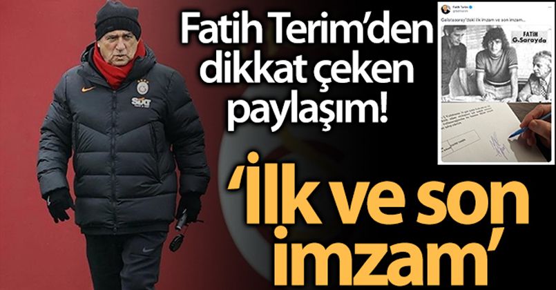 Fatih Terim'den 