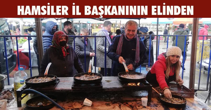 Hamsiler İl Başkanının Elinden