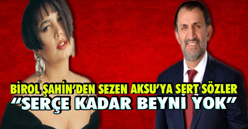 Birol Şahin'den Sezen Aksu'ya Şok Sözler