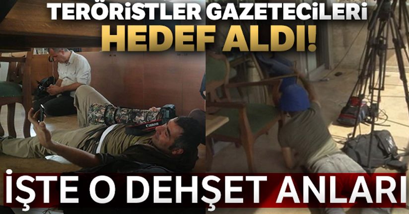 YPG'den gazetecilerin bulunduğu alana keskin nişancılarla saldırı: 2 yaralı
