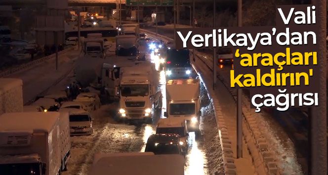 Vali Yerlikaya'dan vatandaşlara 'Otoyol ve D-100'de park edilmiş araçları kaldırın' çağrısı
