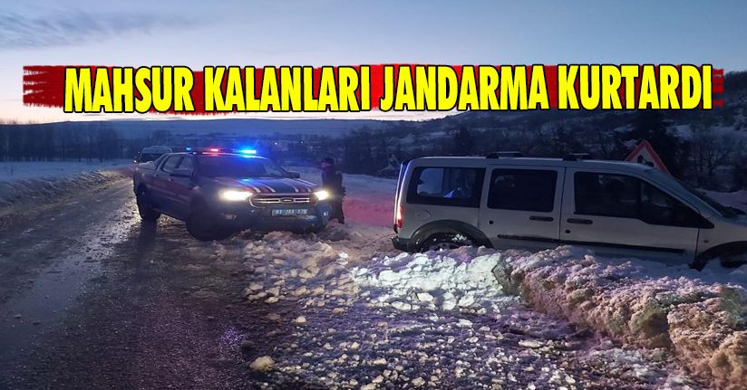 Mahsur Kalanları Jandarma Kurtardı