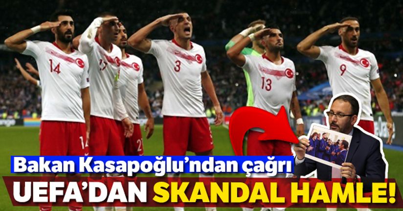 UEFA, asker selamına soruşturma başlattı