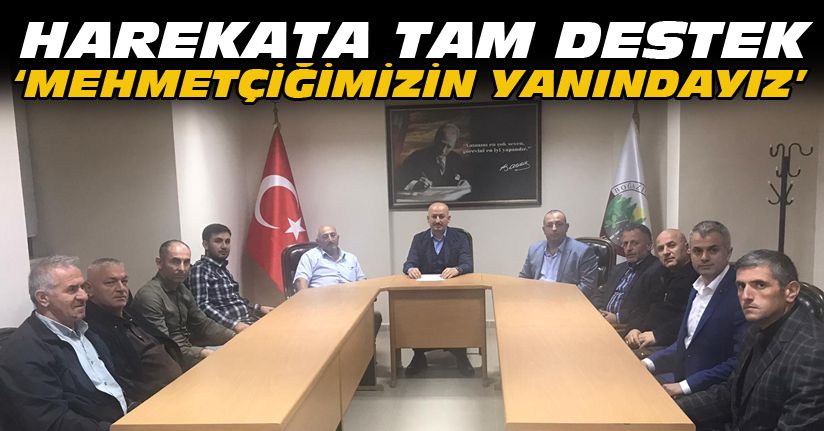 Boğaziçi Belediye meclisinde Barış Pınarı Harekatına tam destek