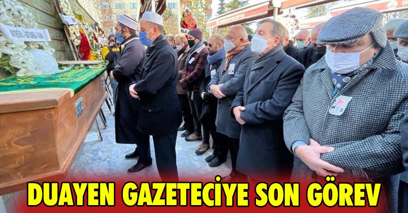 Duayen gazeteci Üstün Ünügür son yolculuğuna uğurlandı