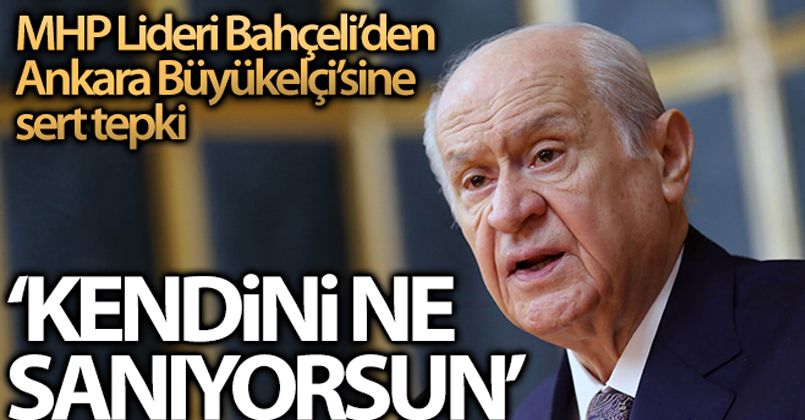 Bahçeli'den ABD'nin Ankara Büyükelçisi'ne tepki: 