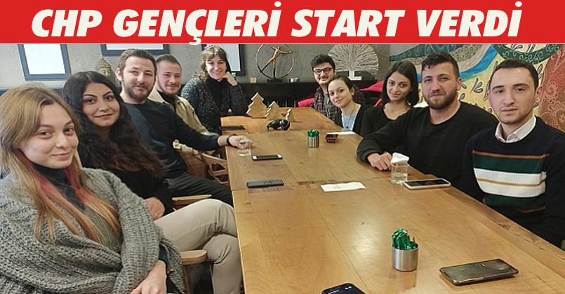 CHP Gençleri Start Verdi