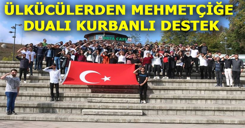 Babanın bağışladığı kurban Mehmetçiğe dualı destek oldu